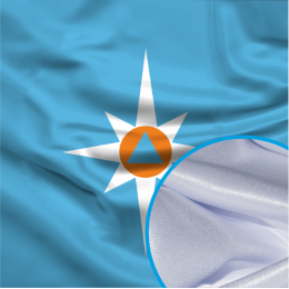 Флаг печатный (крепсатин)