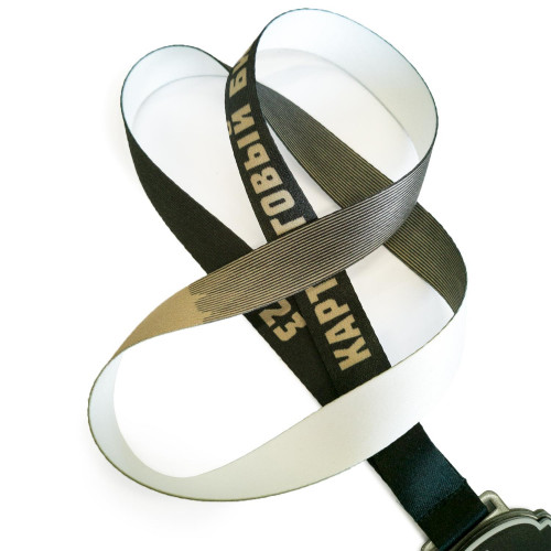 Лента для медалей жаккардовая с односторонней печатью