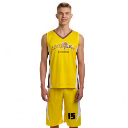 Форма волейбольная без рукава с V-вырезом