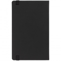 Блокнот Shall, в линейку, черный