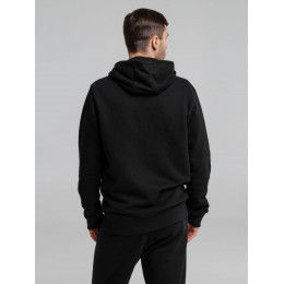 Толстовка на молнии с капюшоном унисекс King, черная