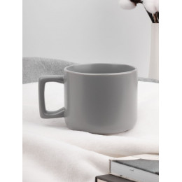 Чашка Jumbo в коробке матовая, светло-серая