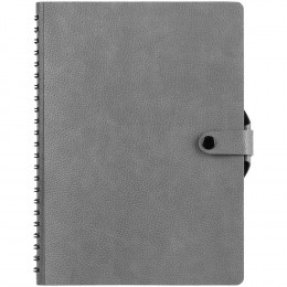 Ежедневник Strep Front на заказ, недатированный, серый