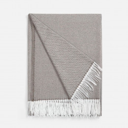 Плед «Гирвас», темно-бежевый