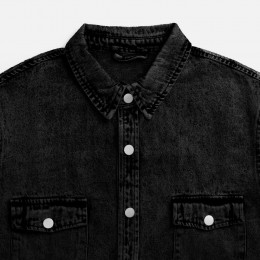 Куртка джинсовая O3, черная