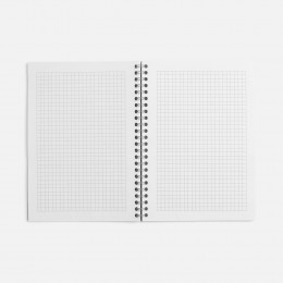 Блокнот Salvador в клетку, красный ver.2