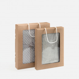 Коробка Pacanelle, M, с белой ручкой