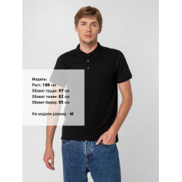 Рубашка поло мужская Virma Stretch, черная