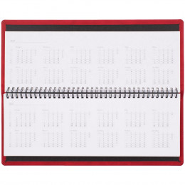 Планинг Urban, недатированный, красный