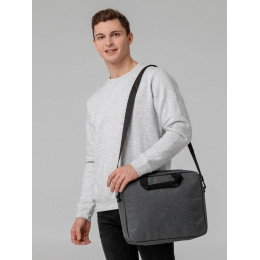 Конференц-сумка The First, темно-серая