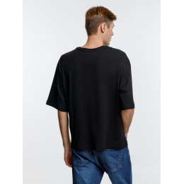 Футболка оверсайз унисекс Base Space, черная