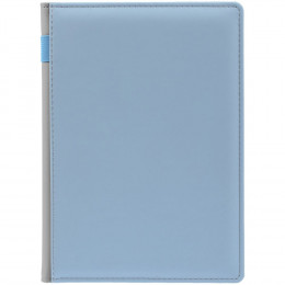 Ежедневник Spain Shall, недатированный, голубой с серым