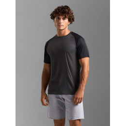 Футболка спортивная унисекс Vortex, белая