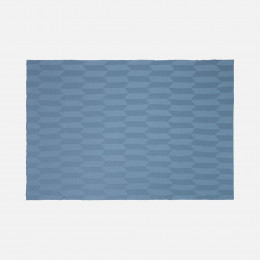 Плед Rombus, синий (дымчатый)