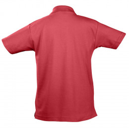 Рубашка поло детская Summer II Kids 170, красная