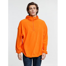 Анорак флисовый унисекс Fliska, оранжевый