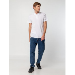 Рубашка поло мужская Summer 170, зеленое яблоко