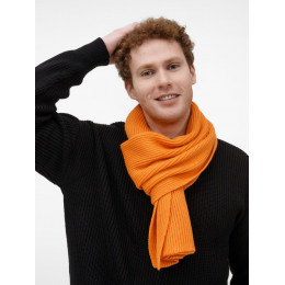 Шарф Nobilis Mono, оранжевый (абрикос)
