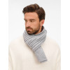 Шарф Bellish, светло-серый меланж