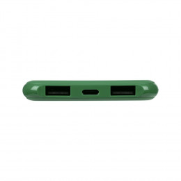 Аккумулятор Uniscend Half Day Type-C 5000 мАч, зеленый