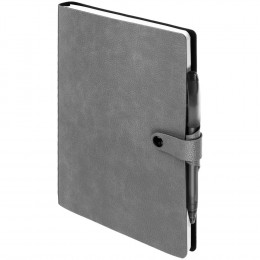 Ежедневник Strep Front на заказ, недатированный, серый