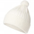 Шапка Knit Beat, белая (молочная)