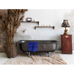 Полотенце Velin, большое, синее