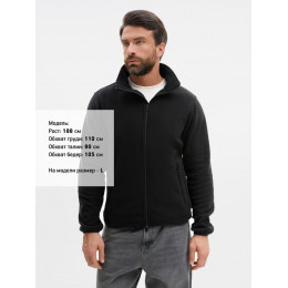 Куртка флисовая унисекс Ben Mac, черная