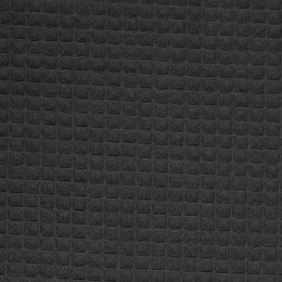 Халат вафельный Kimono, черный