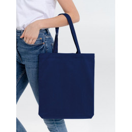 Холщовая сумка Avoska, темно-синяя (navy)