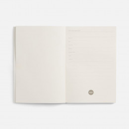 Ежедневник Flat Light, недатированный, черный