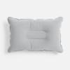 Надувная подушка Pillowish, серая