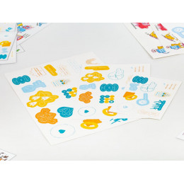 Наклейки бумажные Sticker Pack на заказ, M