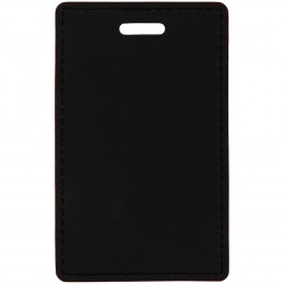 Чехол для пропуска Multimo, черный с бирюзовым