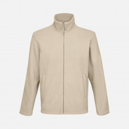 Куртка флисовая унисекс Nitro, серо-бежевая