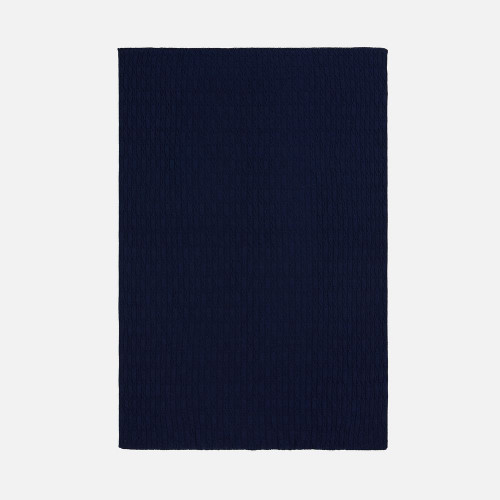Плед Knitline, темно-синий (сапфир)