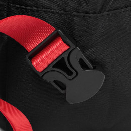 Рюкзак B2, черный с красными стропами