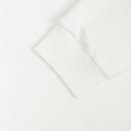 Бомбер унисекс Nuppu, молочно-белый