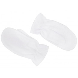 Варежки Fleecy, белые