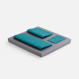 Набор Nubuk Trio, бирюзовый