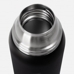 Термос Relaxika 750 со стикерпаком, черный