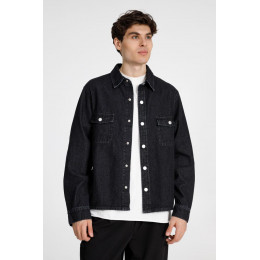 Куртка джинсовая O3, черная