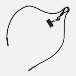 Кабель-ланьярд energyFlex Power Delivery 60 Вт, черный