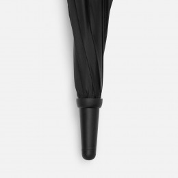 Зонт-трость Hidecolor с цветными спицами, черный с синим