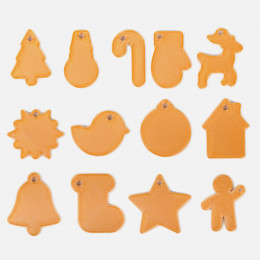 Мини-подвеска «Пряник», 3D-печать на заказ, носочек