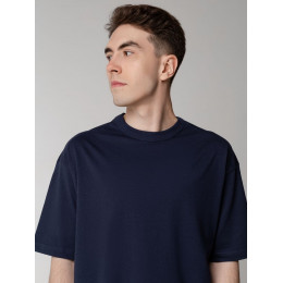 Футболка оверсайз мужская Boxy Men, синяя (джинс)