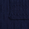 Плед Knitline, темно-синий (сапфир)