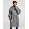 Дождевик-анорак Hard Work, серый, единый размер