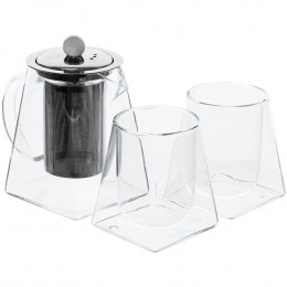 Чайный набор Quadroni в красной коробке