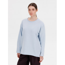 Лонгслив унисекс Siluetti Fuori, светло-голубой